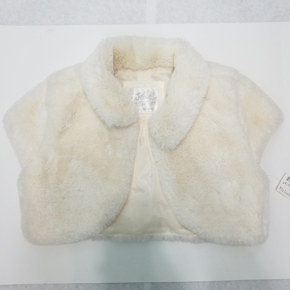 Cream Fax Fur Coat